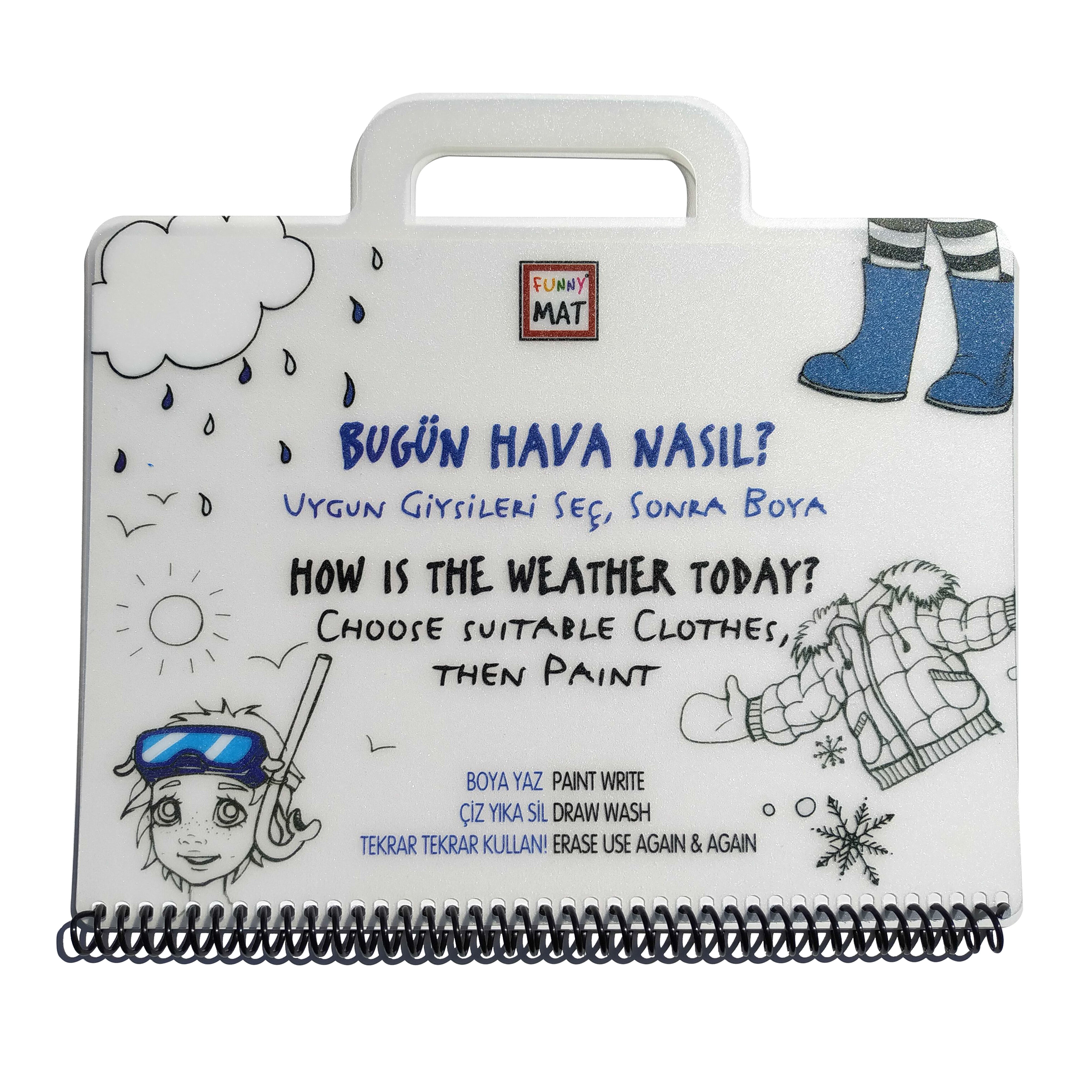 Akademi Çocuk Funny Mat - MİNİ SET - BUGÜN HAVA NASIL